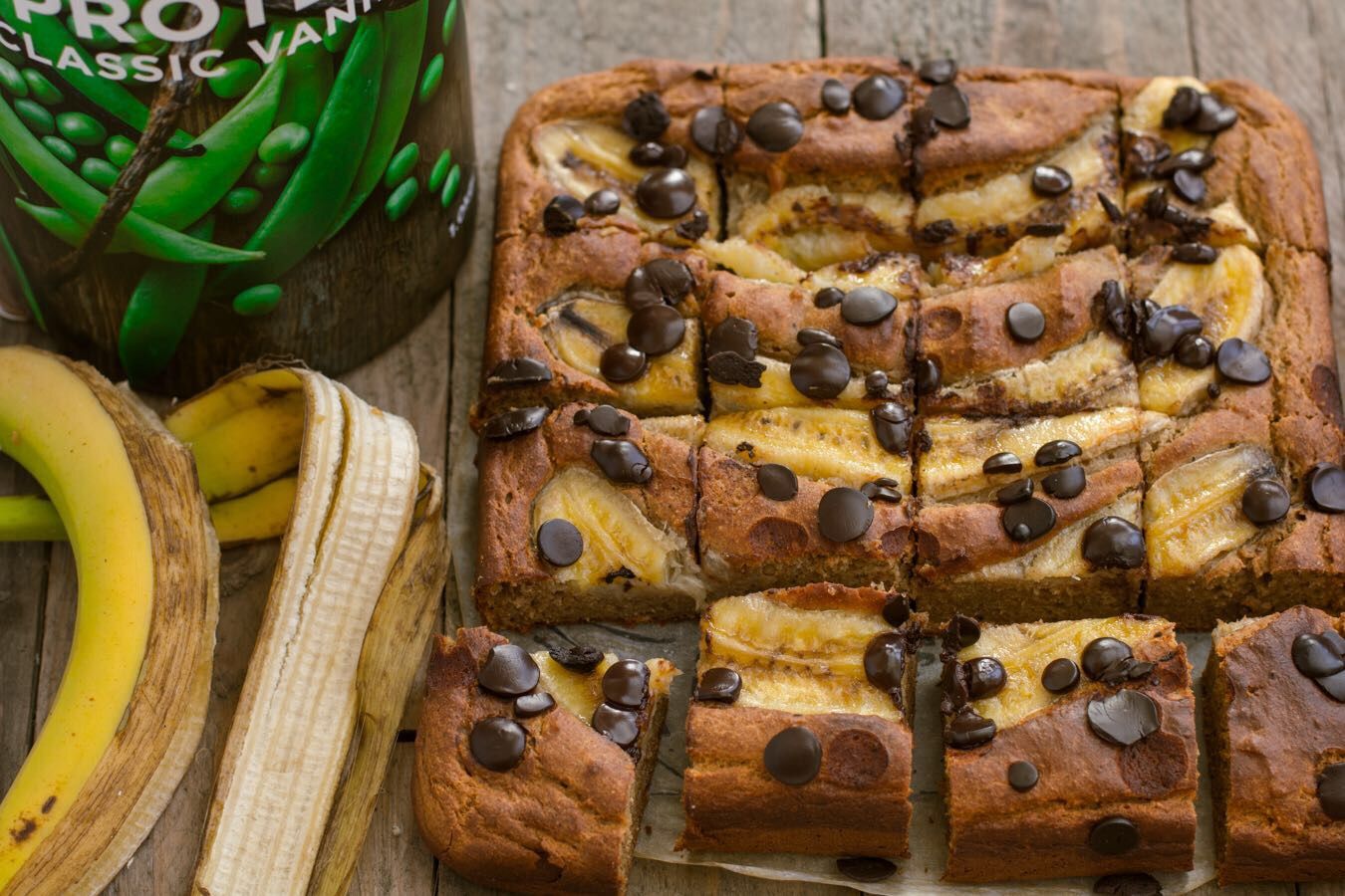 Pea Protein Banana Bread