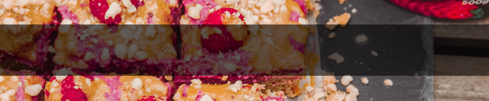 Raspberry Peanut Butter Blondies