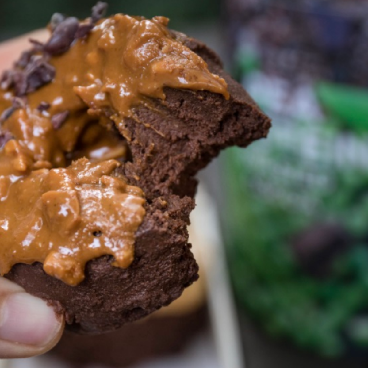Vegan Doughnuts made with Pea Protein Roasted Cocoa | Nutristrength