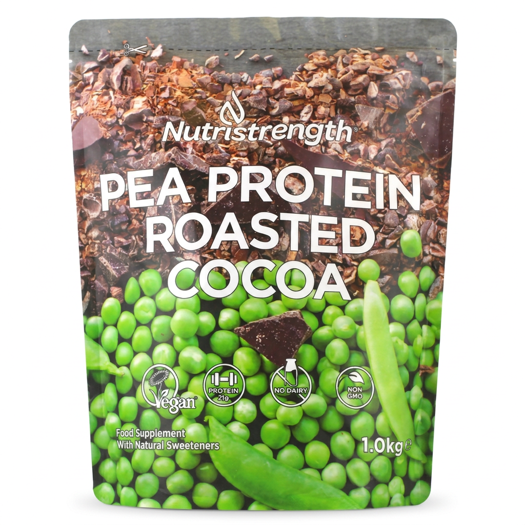 Pea Protein Roasted Cocoa 1kg pouch