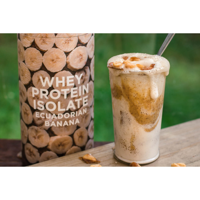 banana flavour protein smoothie