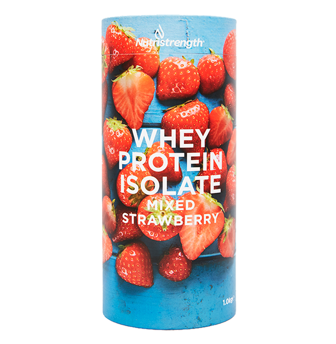 Whey Protein Isolate Mixed Strawberry 1kg