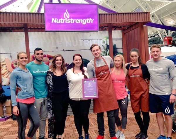 Nutristrength Wins Best Stand Award at Be:Fit London