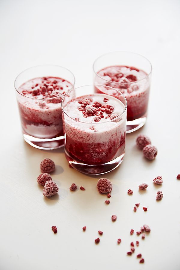 Raspberry Champagne Sorbet