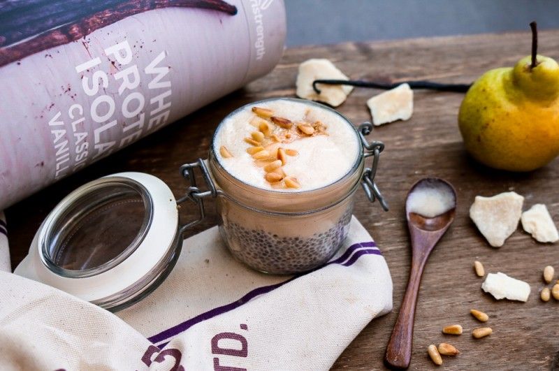 Pear & Chia Seed Pudding