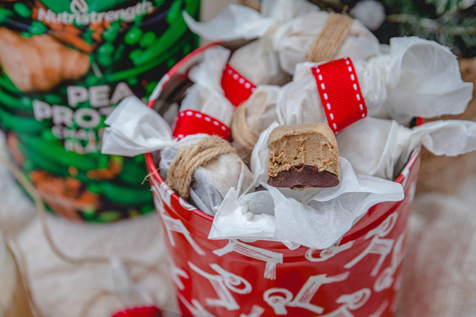 Christmas Vegan Fudge