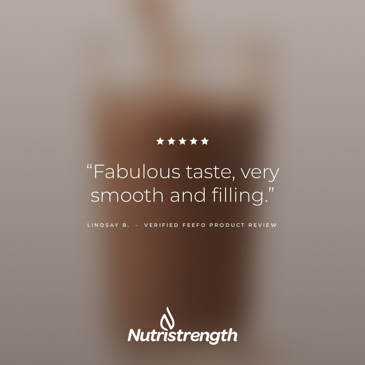 Nutristrength Whey Protein Isolate Roasted Cocoa, customer review