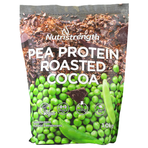 Nutristrength Pea Protein Roasted Cocoa 1kg Pouch